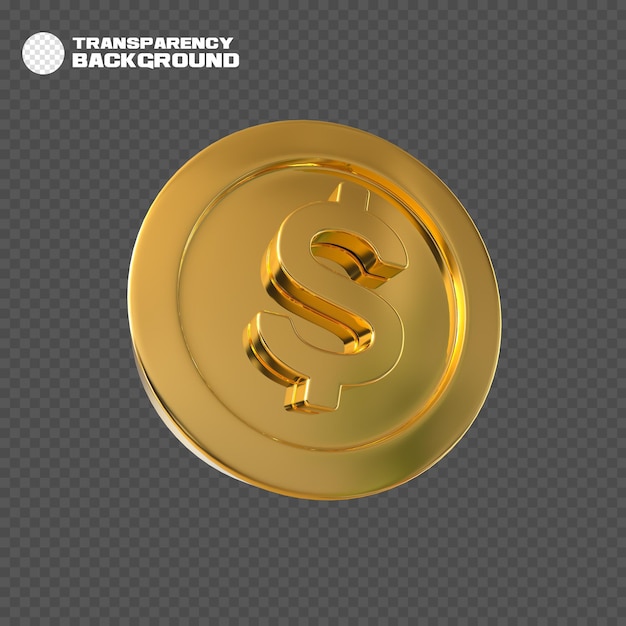 creative concept 3d illustration of coin gift bitcoin