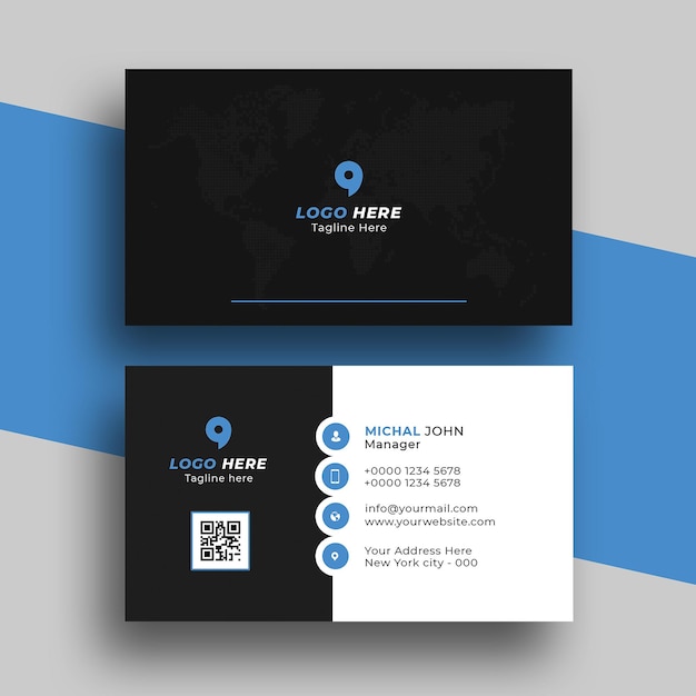 Creative Corporate Business Card PSD Template