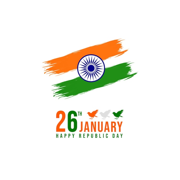 PSD creative india republic day social media post