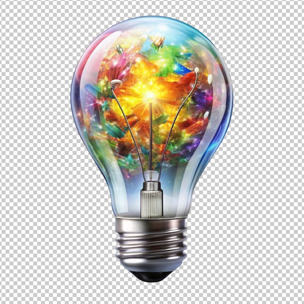 PSD creative light bulb