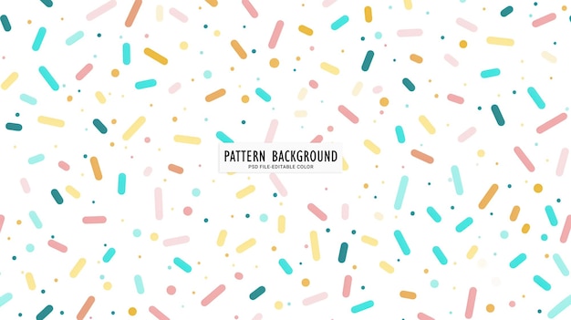 PSD creative minimalist style art background for children or trendy design pattern background