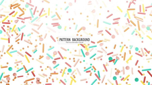 PSD creative minimalist style art background for children or trendy design pattern background