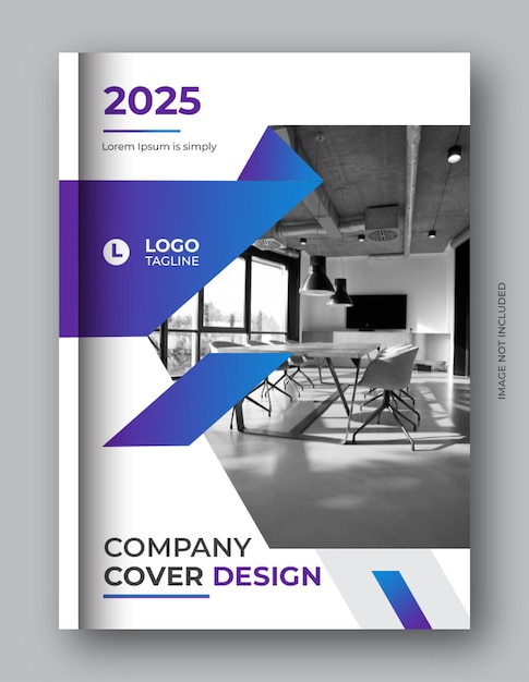 Creative professional  annual report corporate book cover design set