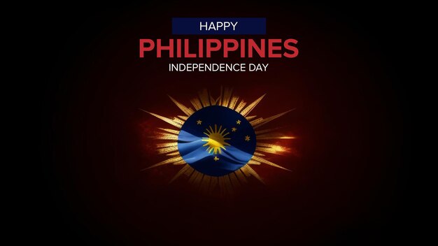 Creative PSD Template for Independence Day Philippines