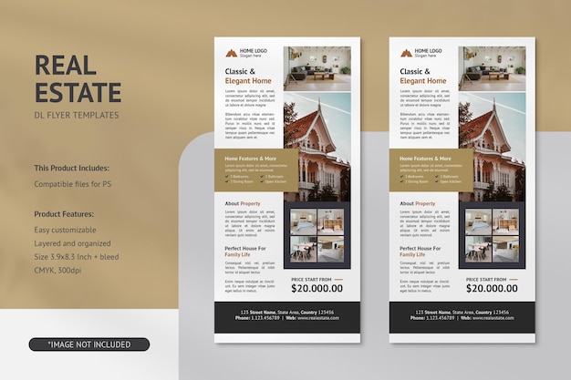 Creative Real Estate DL Flyer PSD Templates