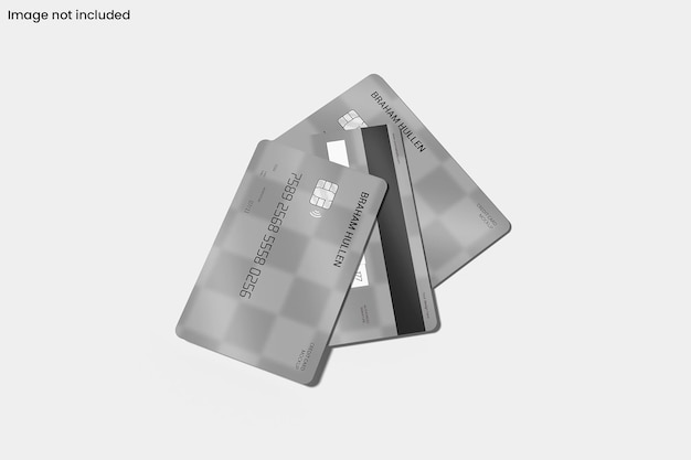 PSD credit card mockup