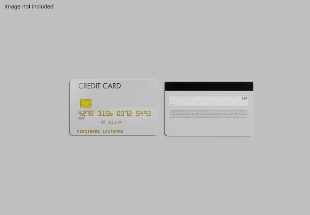 Credit Card Mockup