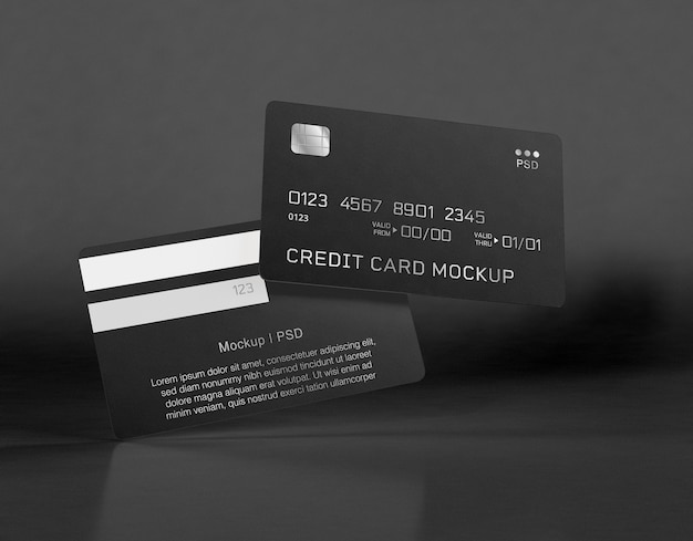 Credit Cards Mockup