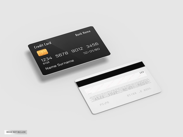 Creditbank card mockup