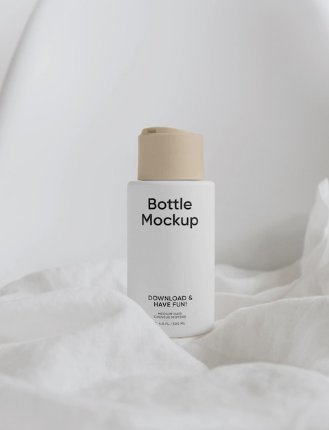 Creme Bottle Mockup