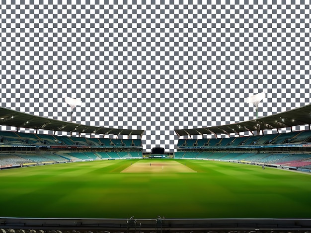 cricket stadium isolated on transparent background