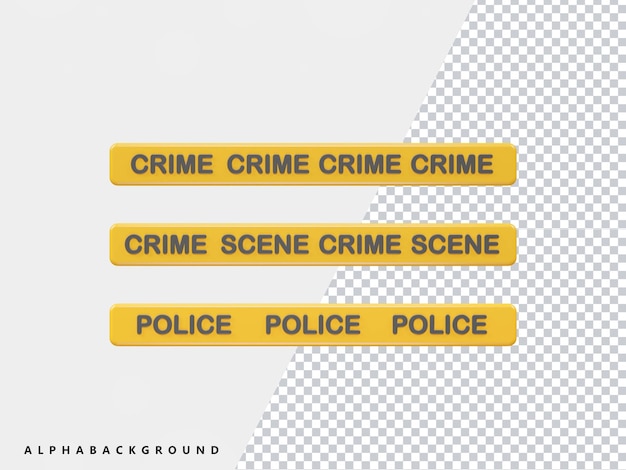 Crime spot text icon illustration