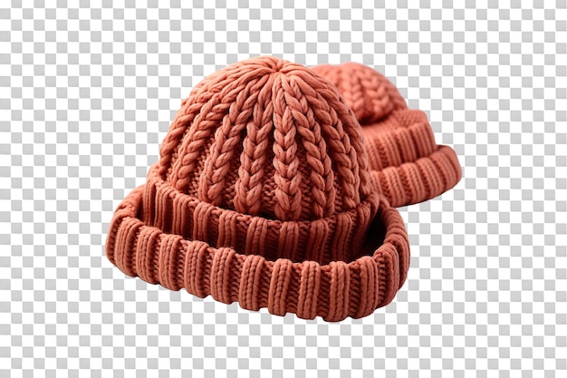 Crochet Hat isolated on transparent background