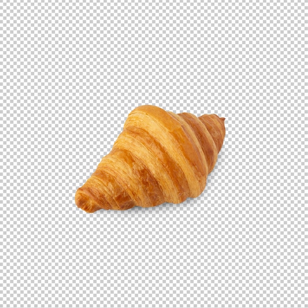 Croissant cutout Psd file