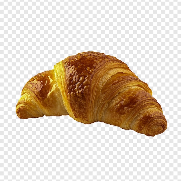 a croissant with a croissant on it