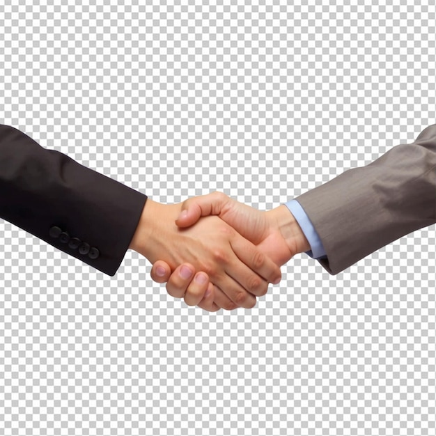 Crop black businessman holding hands