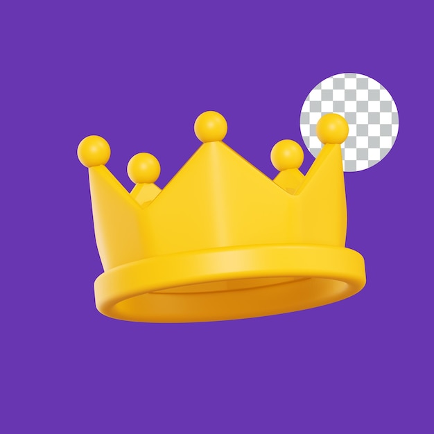 Crown 3D Icon