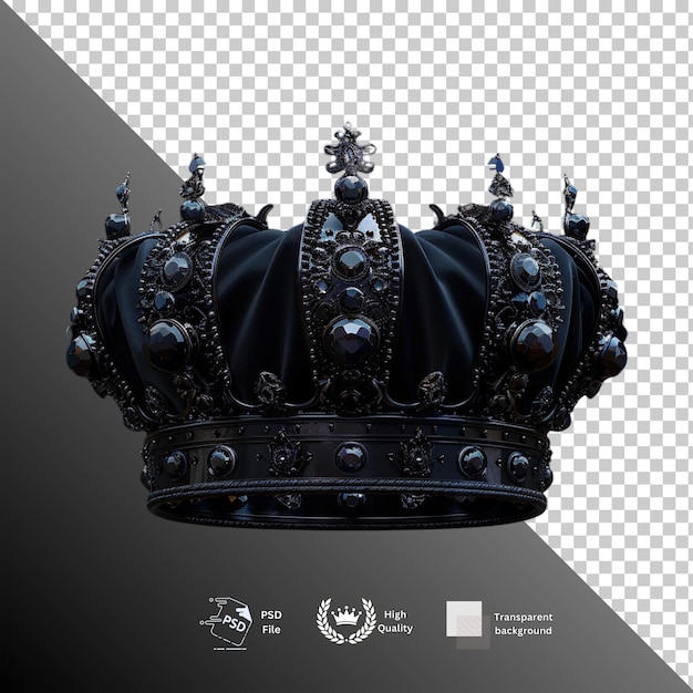 Crown isolated on transparent background