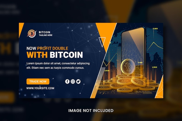 PSD crypto currency social media banner