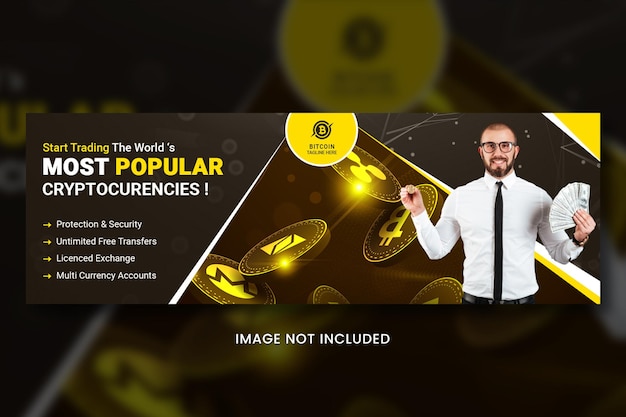 PSD crypto currency social media banner