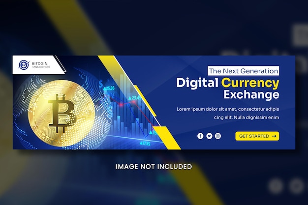 PSD crypto currency social media banner