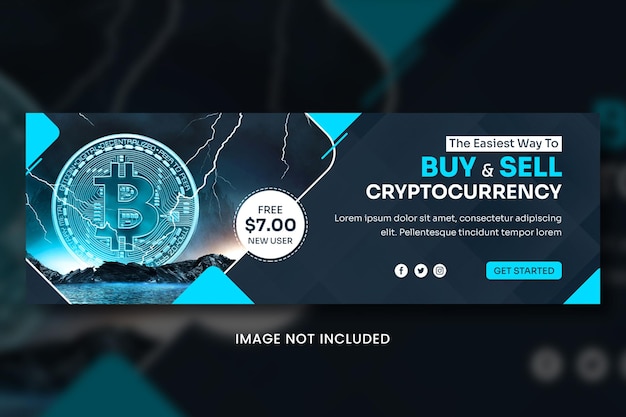 Crypto Currency Social Media Banner