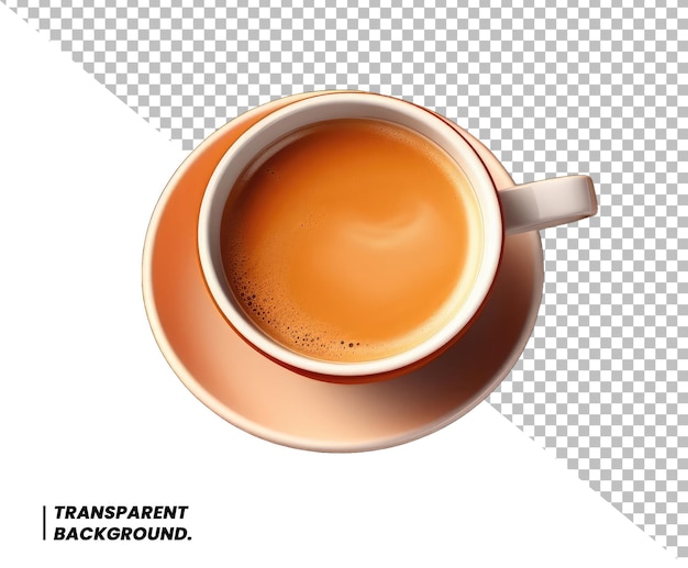 Cup a Cappuccino Coffee Transparent Background