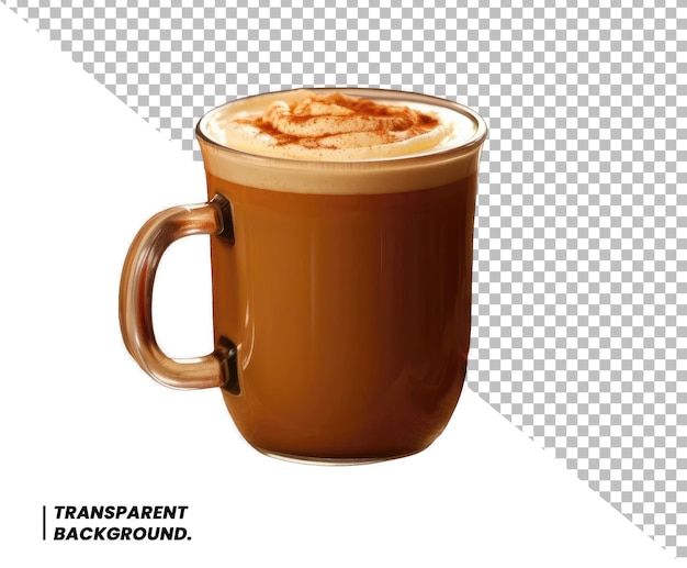 Cup a Cappuccino Coffee Transparent Background