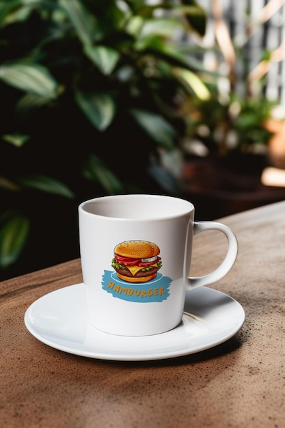 a cup of food that says burger king on it