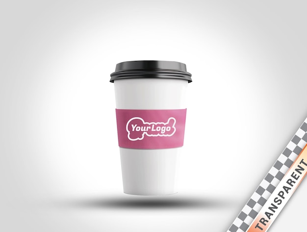 PSD a cup of your dreams is on a white background