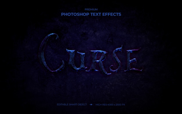 Curse Text Effect