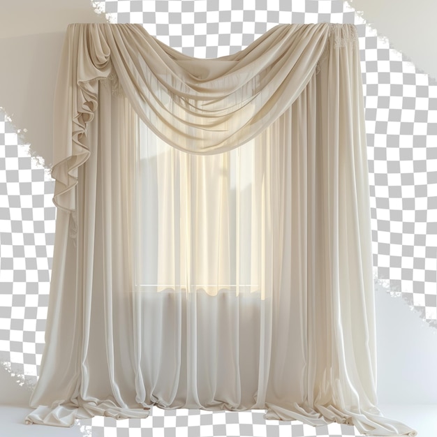 a curtain that has the word  calle  on it