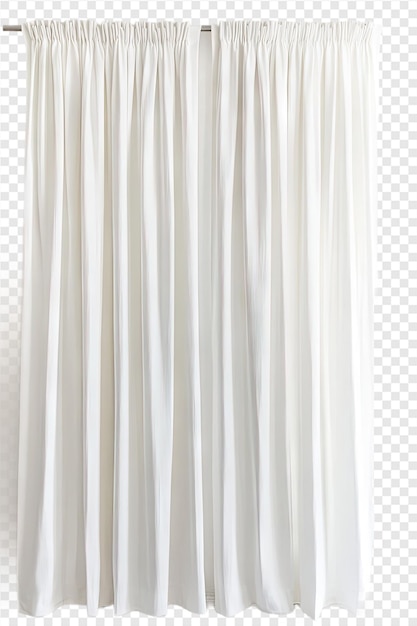 a curtain with the bottom half of the bottom left corner