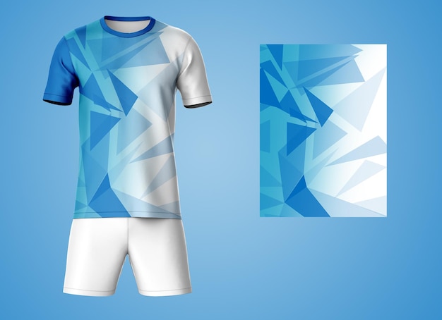 Customizable Football Jersey Designs Professional Soccer Uniform Templates