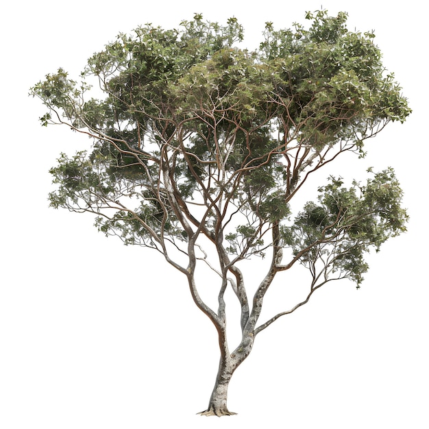 cut out psd tree suriana maritima vegetation