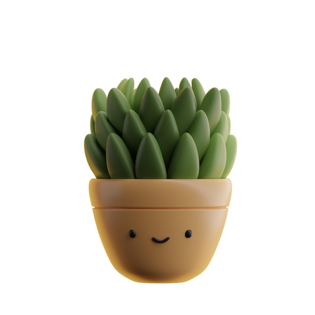 Cute 3D Cactus