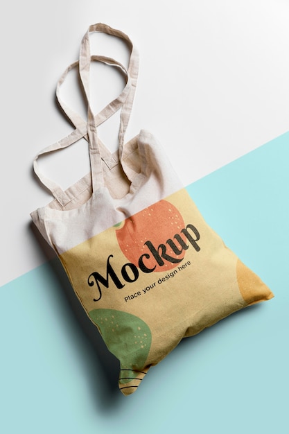 Cute bag concrpt mock-up