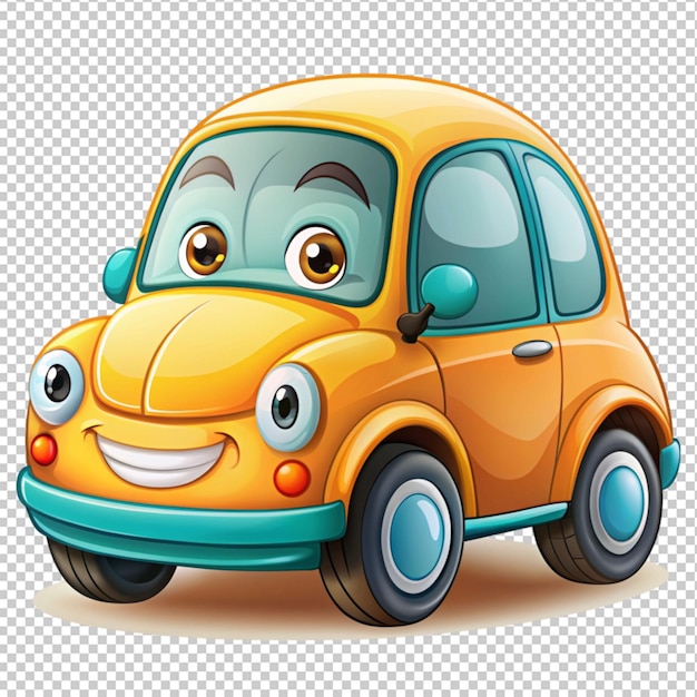 cute car cartoon style