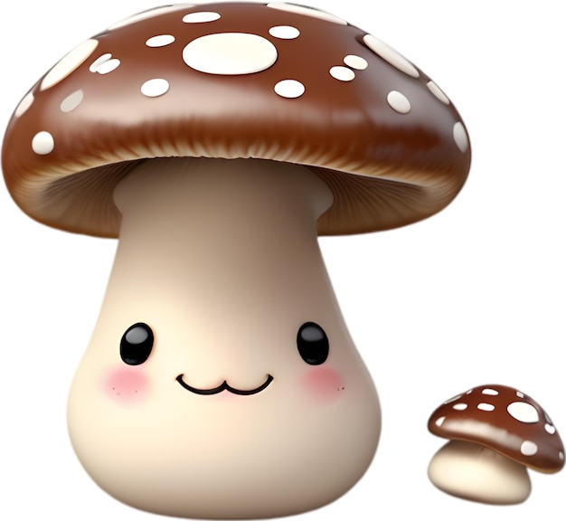 Cute Cartoon Mushroom icon