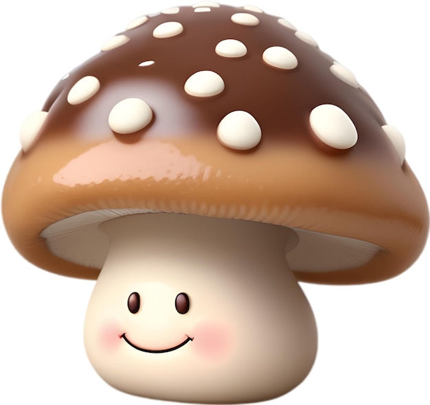 Cute Cartoon Mushroom icon