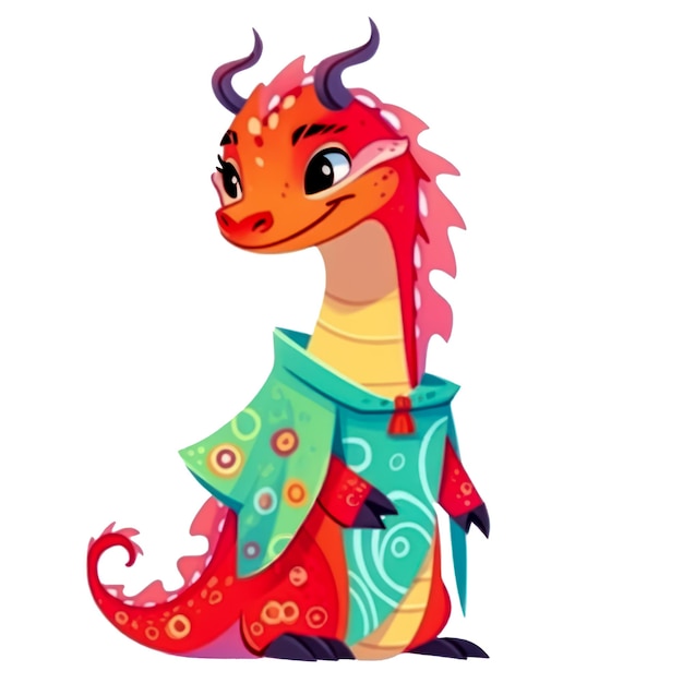 Cute Chinese Zodiac Dragon