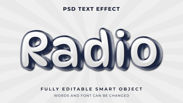 Cute comic bold 3d editable text effect template style