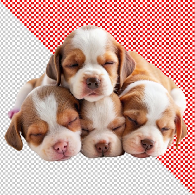 PSD cute doggies or pets sleeping