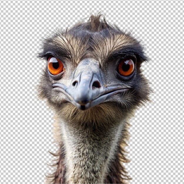 PSD cute emu