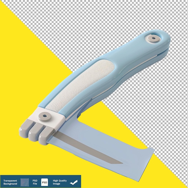 Cute Reflex Hammer Isometric Render Transparent Background PNG PSD