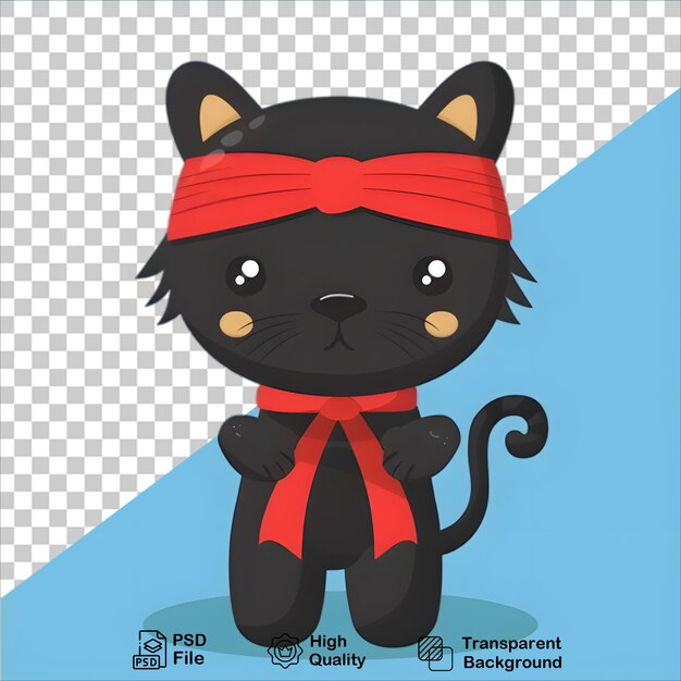 PSD cute vector ninja dog with sword