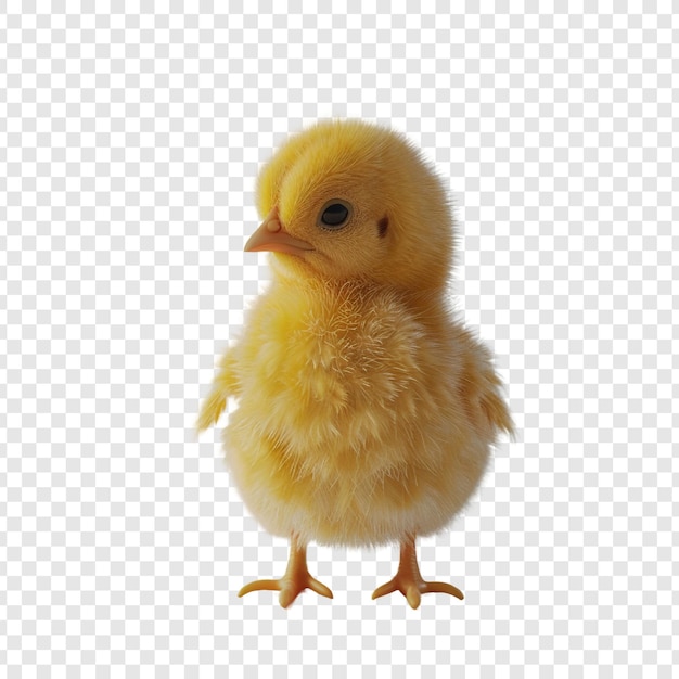 PSD cute yellow chick