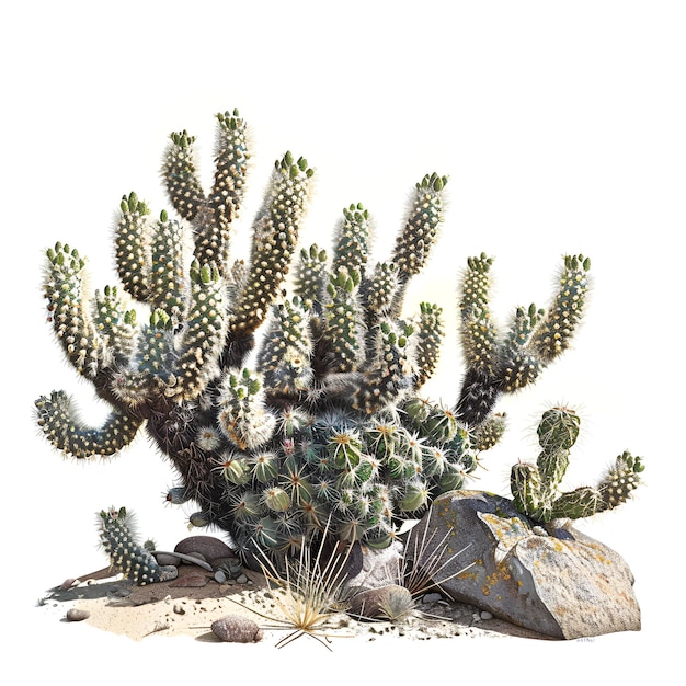 cutout plants cactus archviz psd