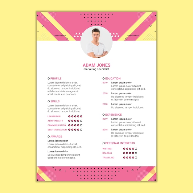 Cv template