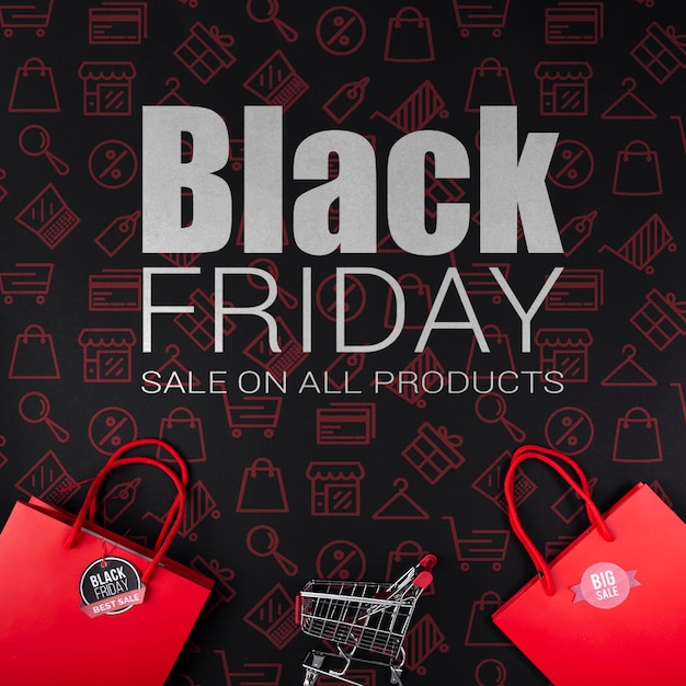 Cyber black friday sales promotion